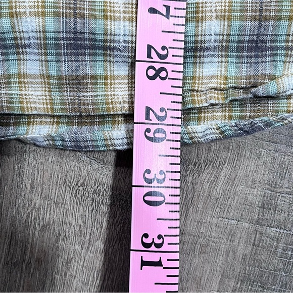 Toad & Co Men's Short Sleeve Button Up Shirt Size Large - Picture 7 of 7